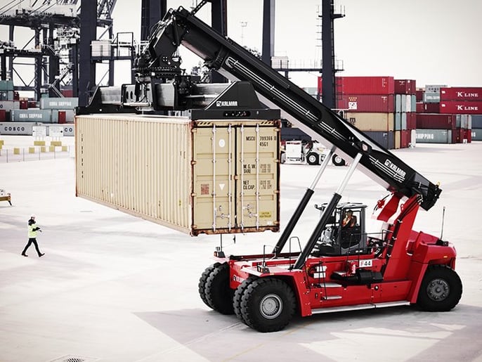 Kalmar Super Gloria Reach Stacker