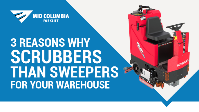 Why Scrubbers Are Better Than Sweepers for Your Warehouse