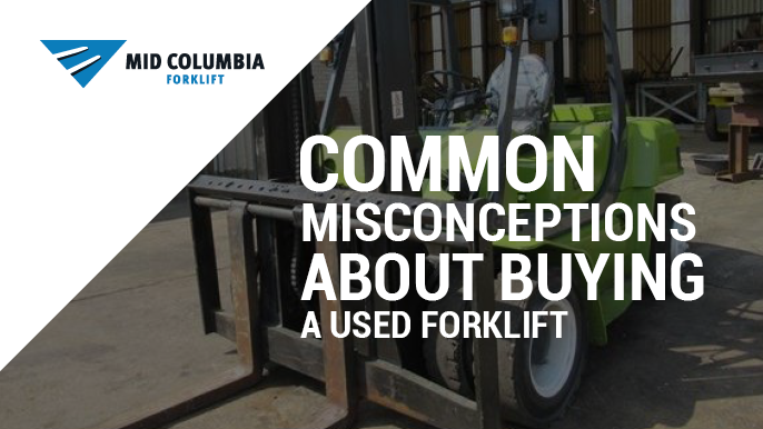 Blog Image - Common Misconceptions About Buying a Used Forklift