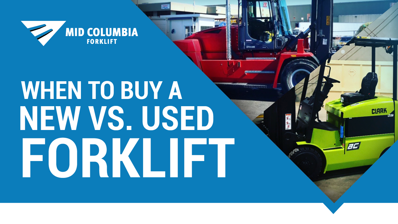 Blog Image - When to Buy a New Vs. Used Forklift