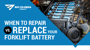 Blog Image - When to Repair Vs. Replace Your Forklift Battery