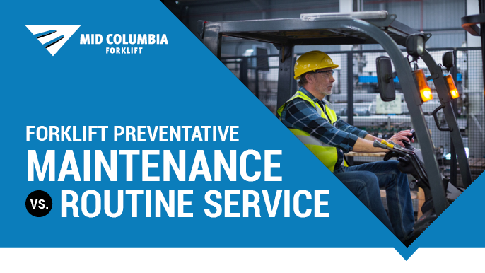 Blog Image - Forklift Preventative Maintenance vs. Routine Service