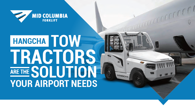 Hangcha Tow Tractors are the Solution Your Airport Needs