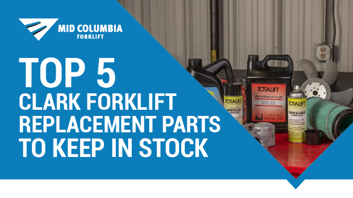  Top 5 Clark Forklift Replacement Parts to Keep in Stock