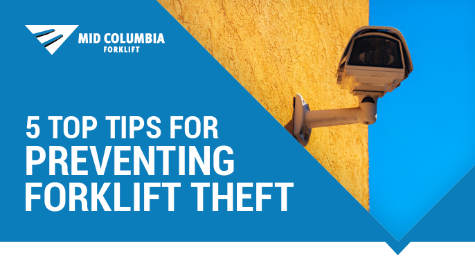 5 Top Tips For Preventing Forklift Theft