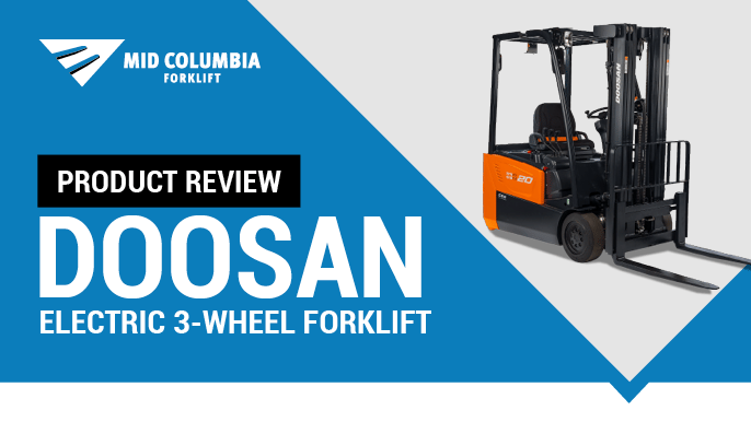 Product Review - Doosan Electric 3-Wheel Forklift