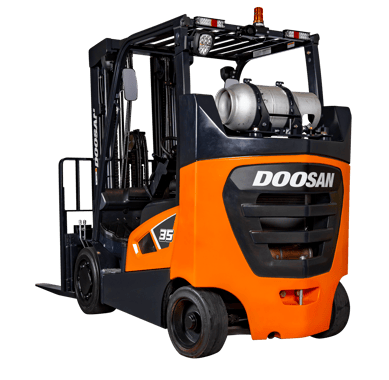 4-Wheel Class IV Doosan Forklift