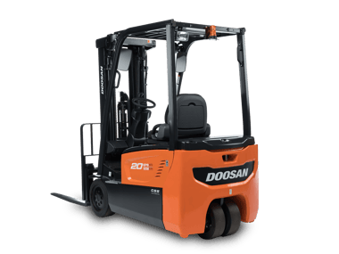 Doosan Electric 3-Wheel Forklift