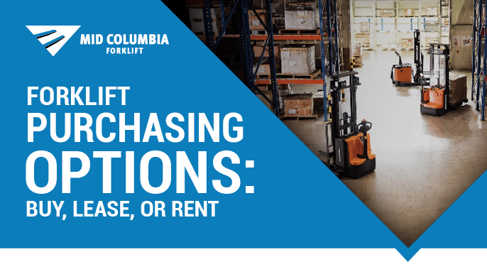 Forklift Purchasing Options Buy, Lease, or Rent