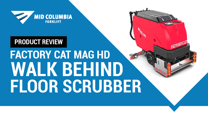 Product Review - Factory Cat Mag HD Walk Behind Floor Scrubber