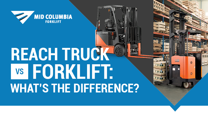 Reach Truck vs Forklift -  What’s the Difference