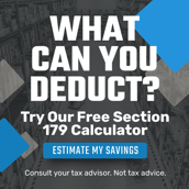 MIDCO SECTION 179 CALCULATOR BADGE FOR MEGA MENU