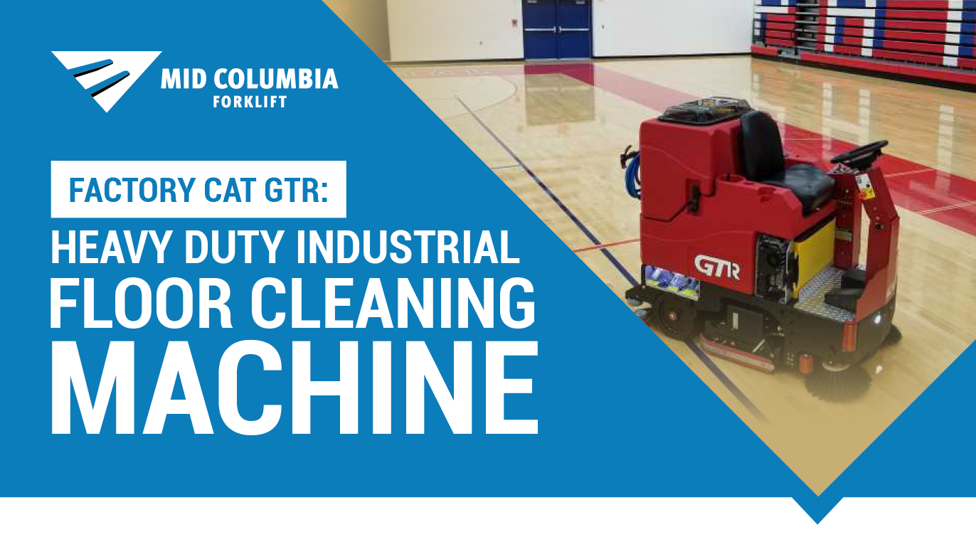 Factory Cat GTR: Heavy Duty Industrial Floor Cleaning Machine