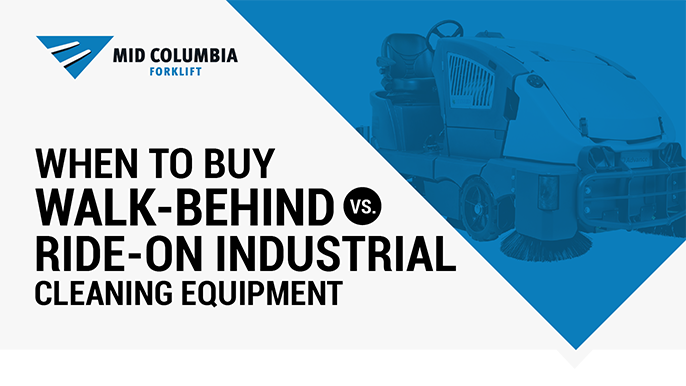 When to Buy Walk-Behind Vs. Ride-On Industrial Cleaning Equipment