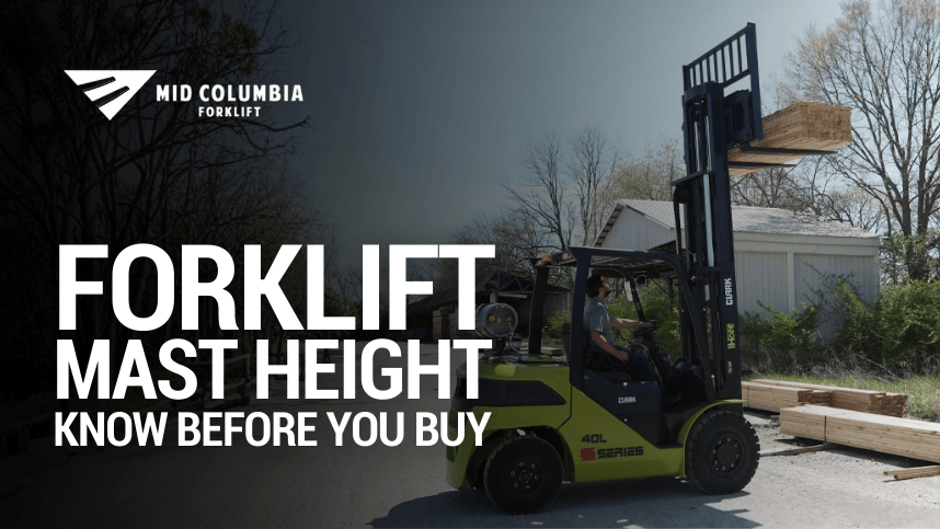 Forklift Mast Height - Know Before You Buy