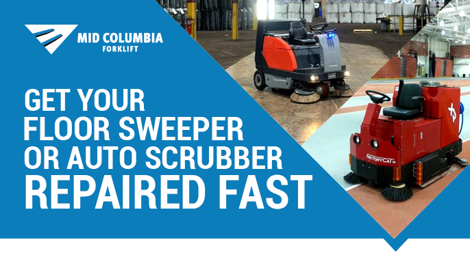 Get Your Floor Sweeper or Auto Scrubber Repaired FAST