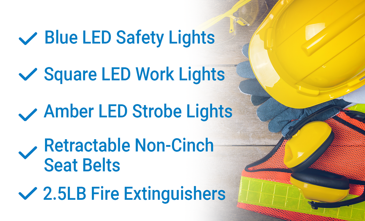 Get 20% Off on Clark Forklift Safety Accessories