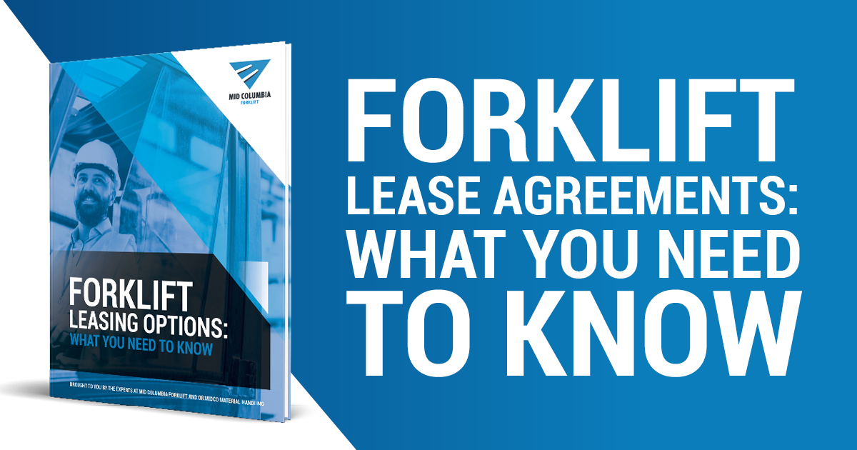 MidCo eBook: Forklift Lease Agreements & What You Need to Know