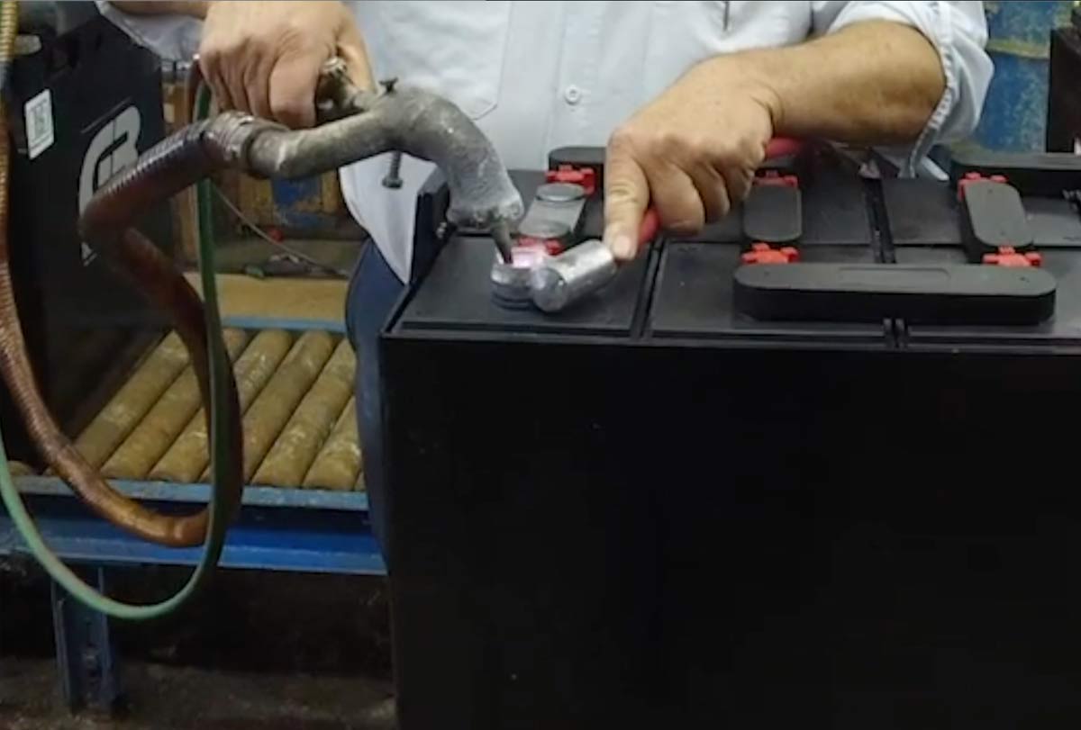 Forklift Battery Repair