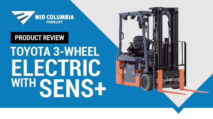 Product Review: Toyota 3-Wheel Electric Forklift With SEnS+