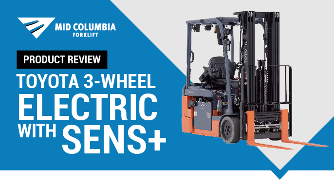 Product Review: Toyota 3-Wheel Electric Forklift With SEnS+