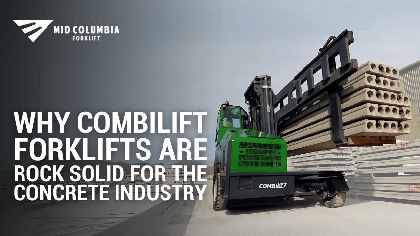 Why CombiLift Forklifts Are Rock Solid for the Concrete Industry