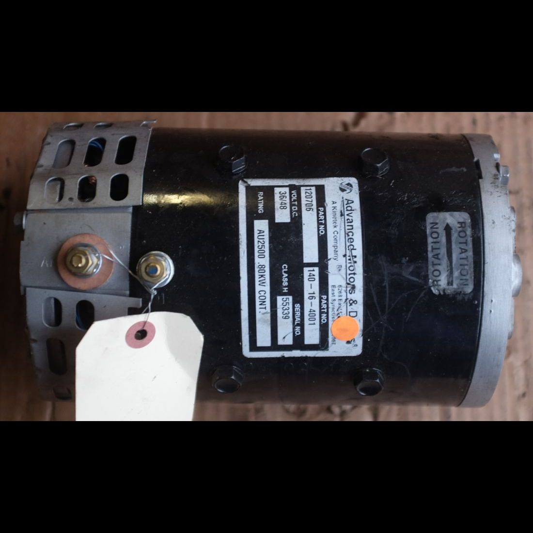 Crown CR12076 Forklift Motor